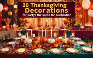 Thanksgiving Decorations for Parties to Set the Scene for Celebration