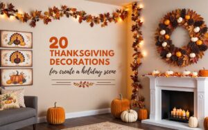 Thanksgiving Decorations for Your Wall to Create a Holiday Scene