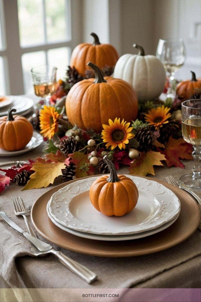 thanksgiving ideas decorating fall table - 39