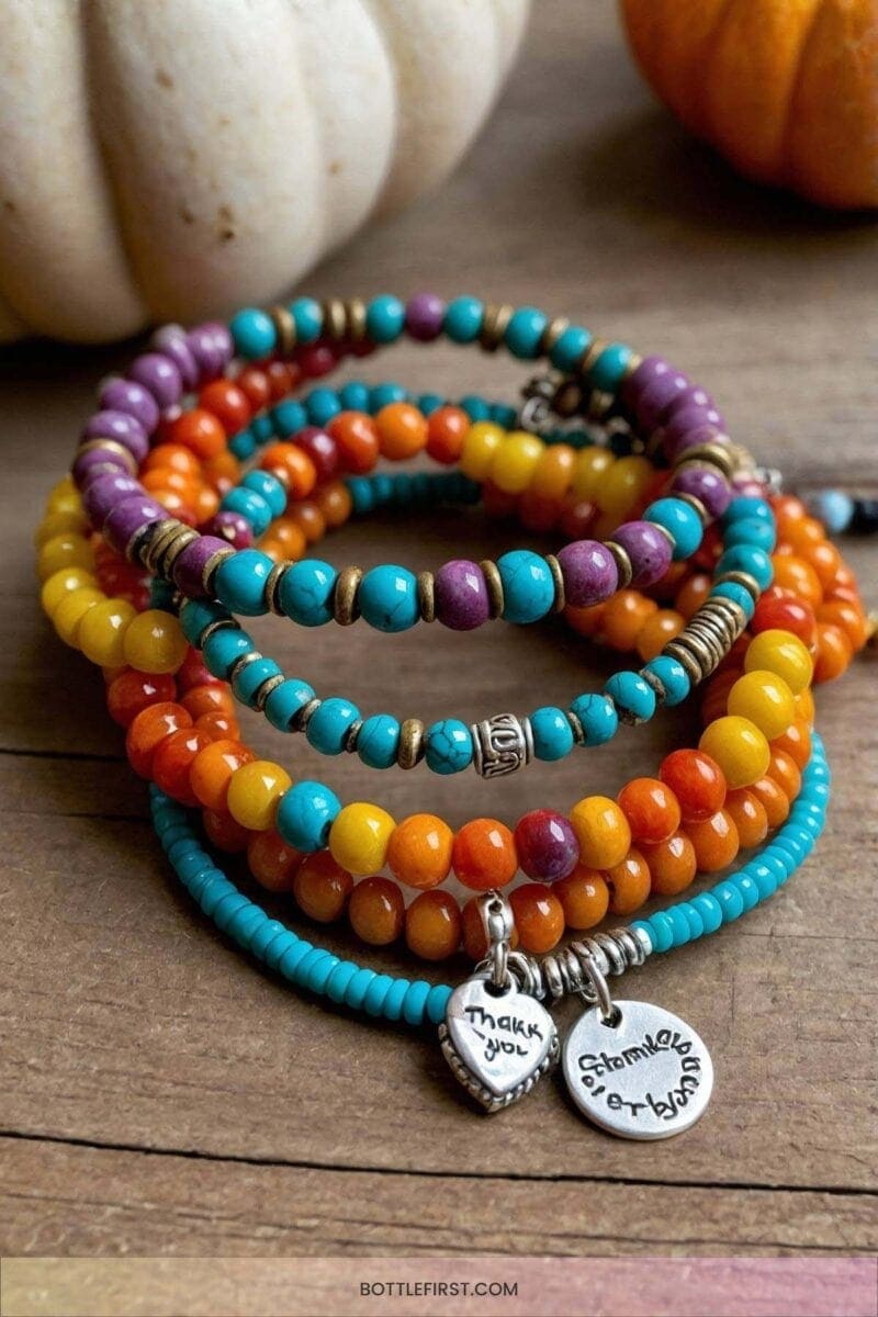 24. DIY Gratitude Bracelets 2