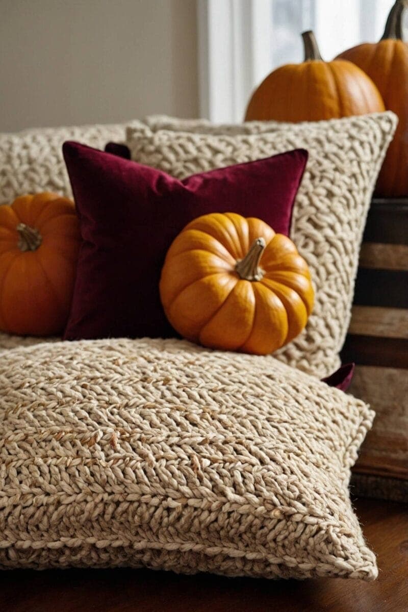 Harvest Themed Throw Pillows ()
