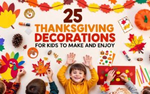 Thanksgiving Decorations for Kids to Make and Enjoy