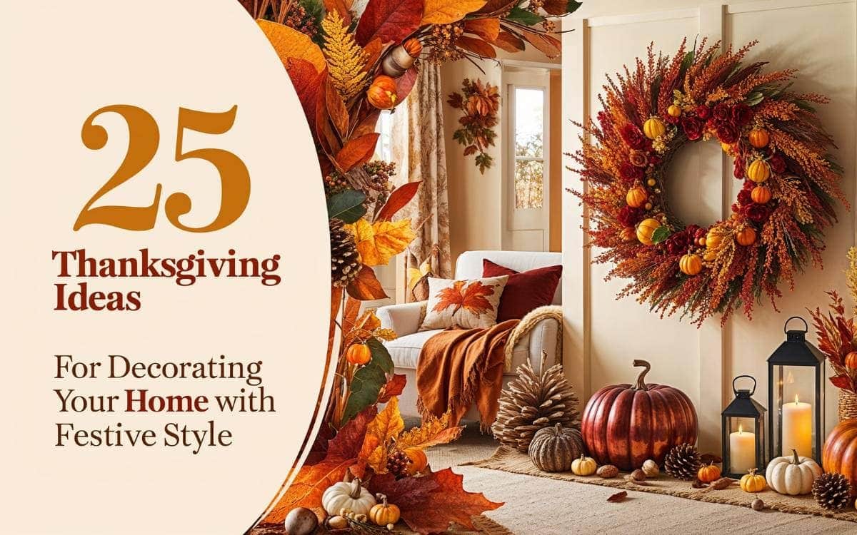 25 Thanksgiving Ideas for Decorating Your Home with Festive Style