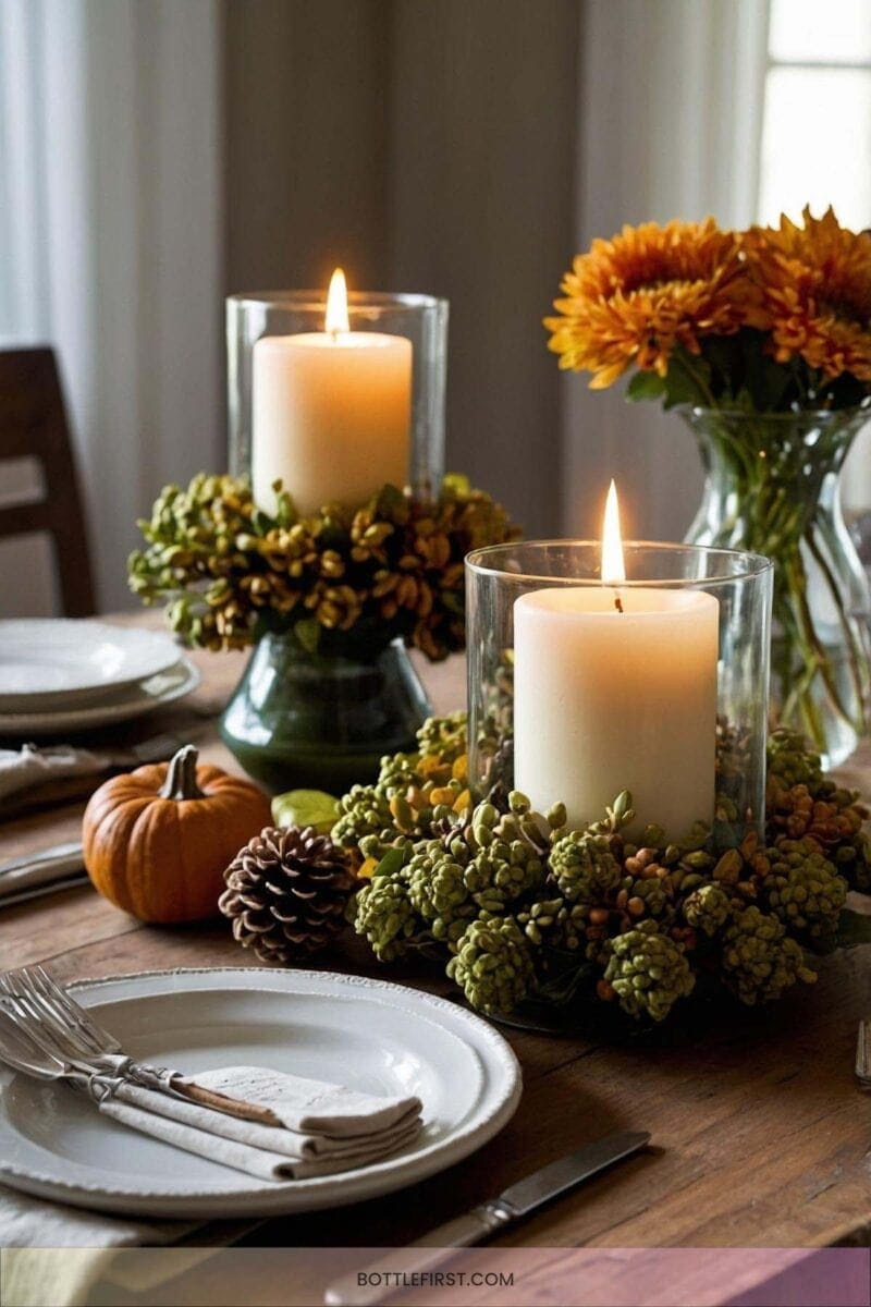 thanksgiving ideas decorating fall table - 6