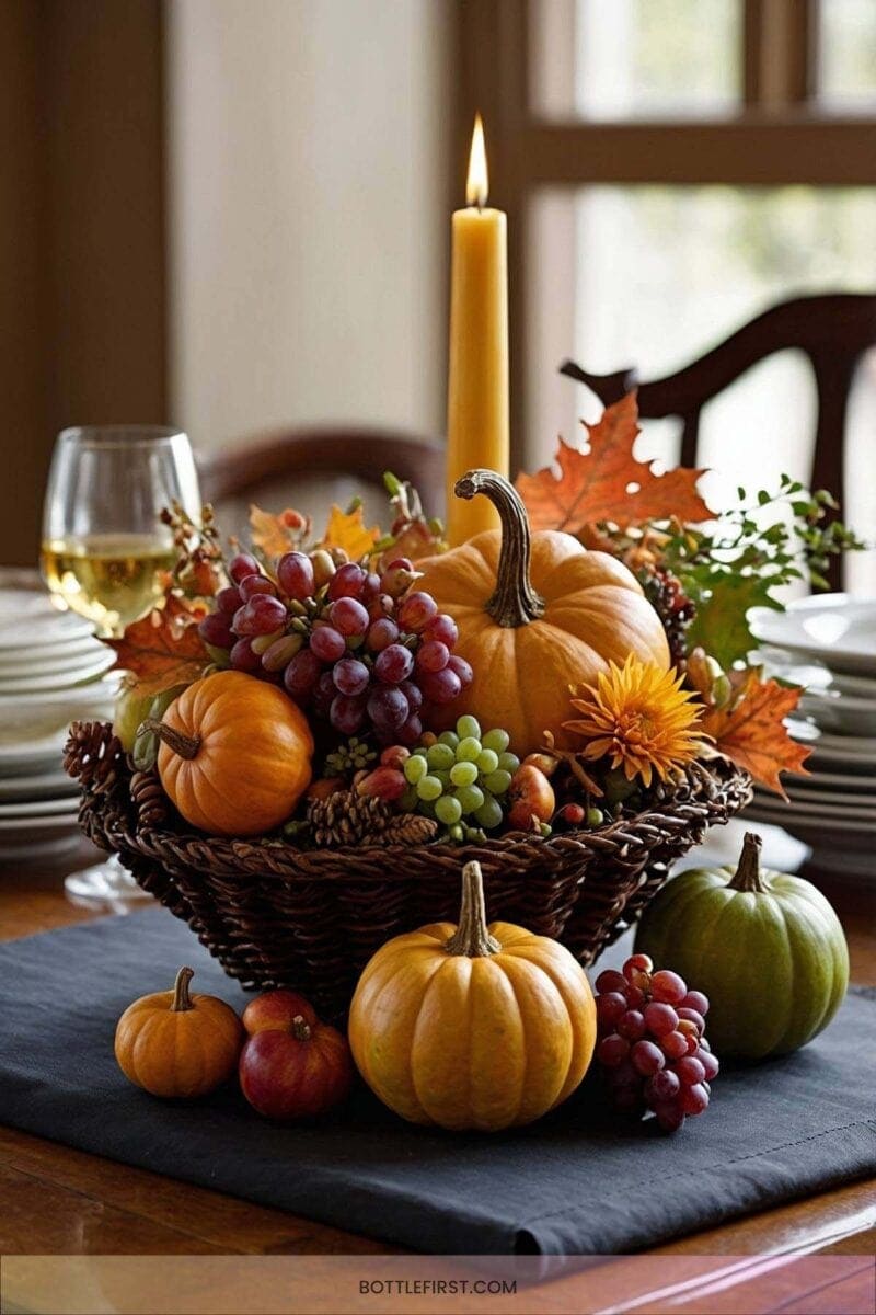 4. Harvest Cornucopia Display 2