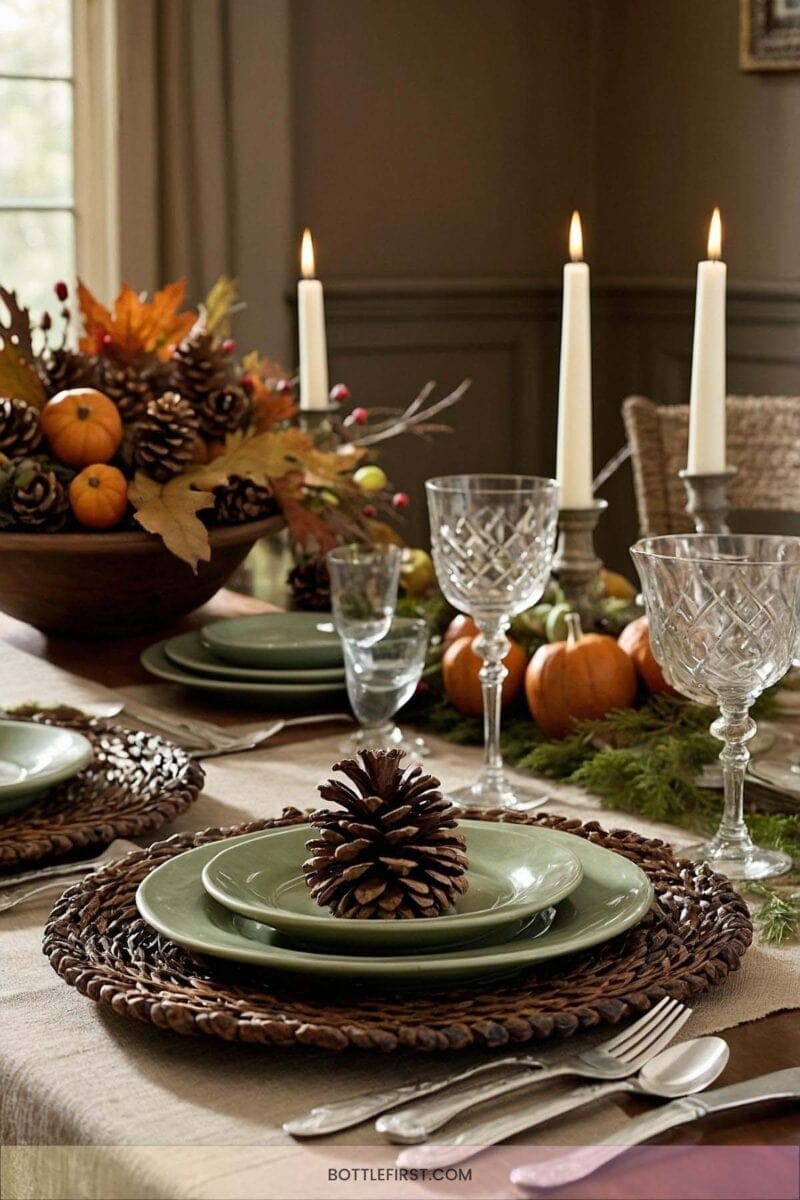 thanksgiving ideas decorating fall table - 7