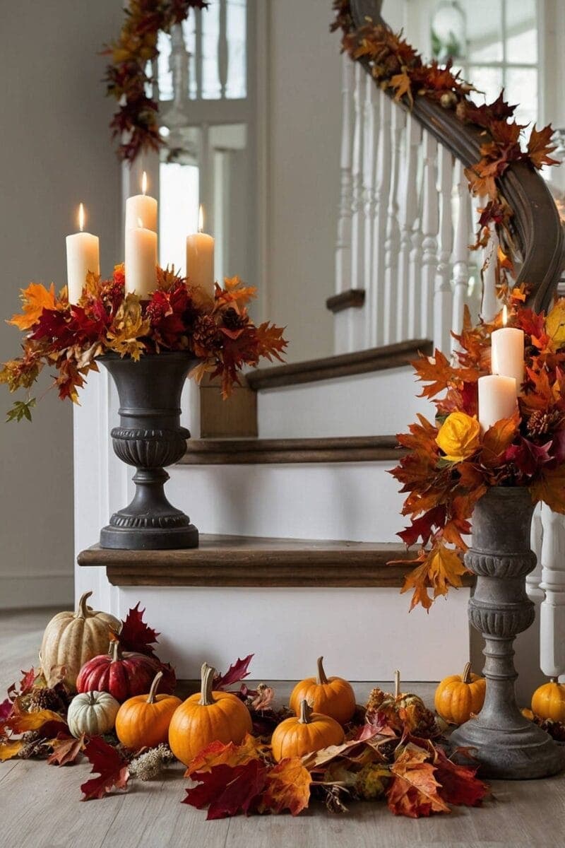 Autumn Leaf Garlands ()