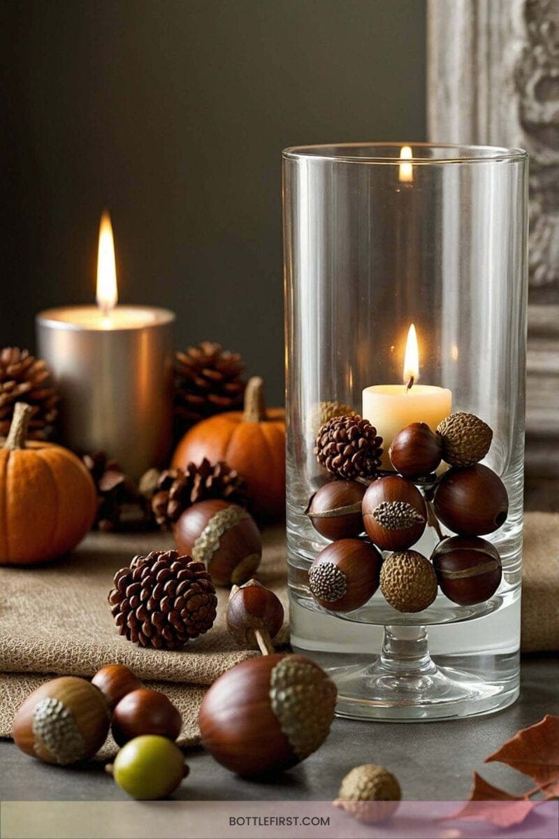 6. Acorn Candle Holders 1
