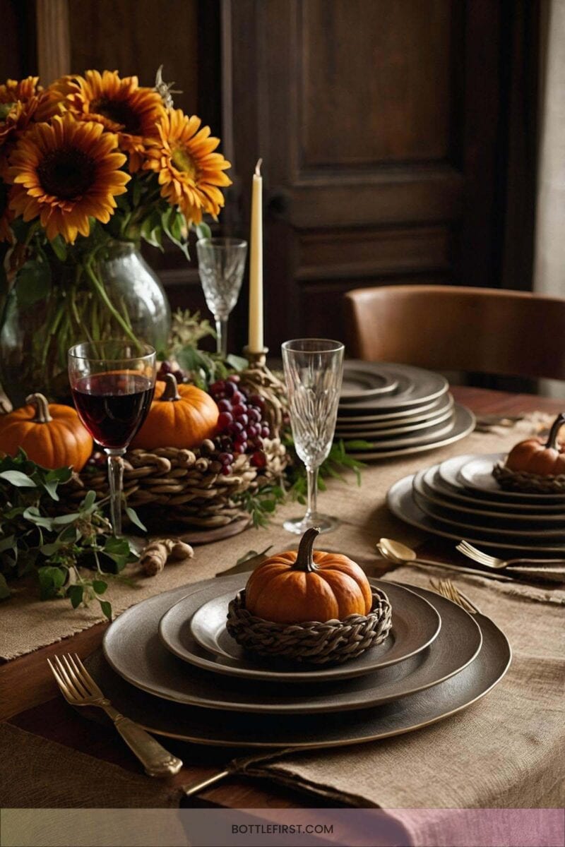 thanksgiving ideas decorating fall table - 11