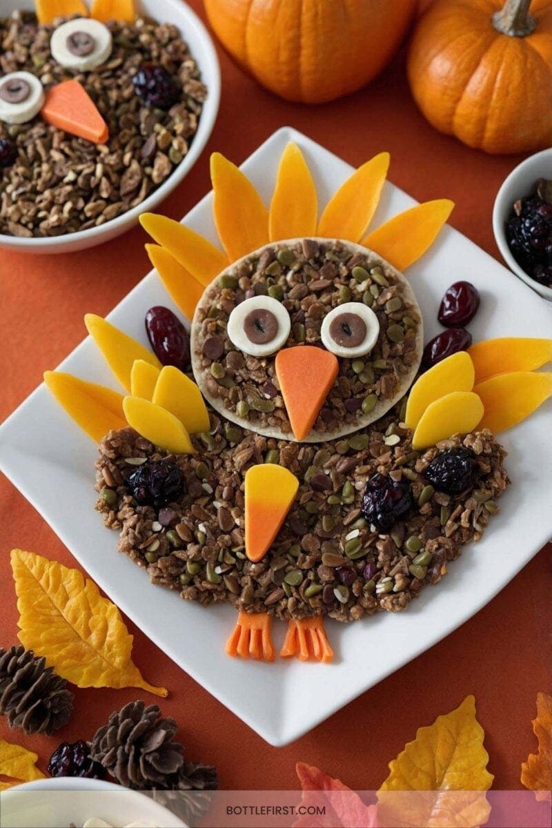 7. Edible Turkey Craft 1