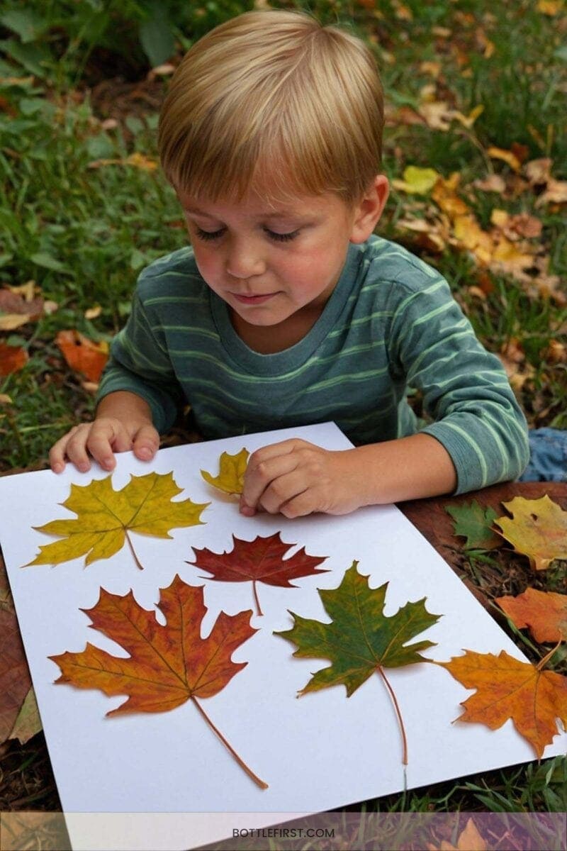 7. Leaf Rubbing Art 1