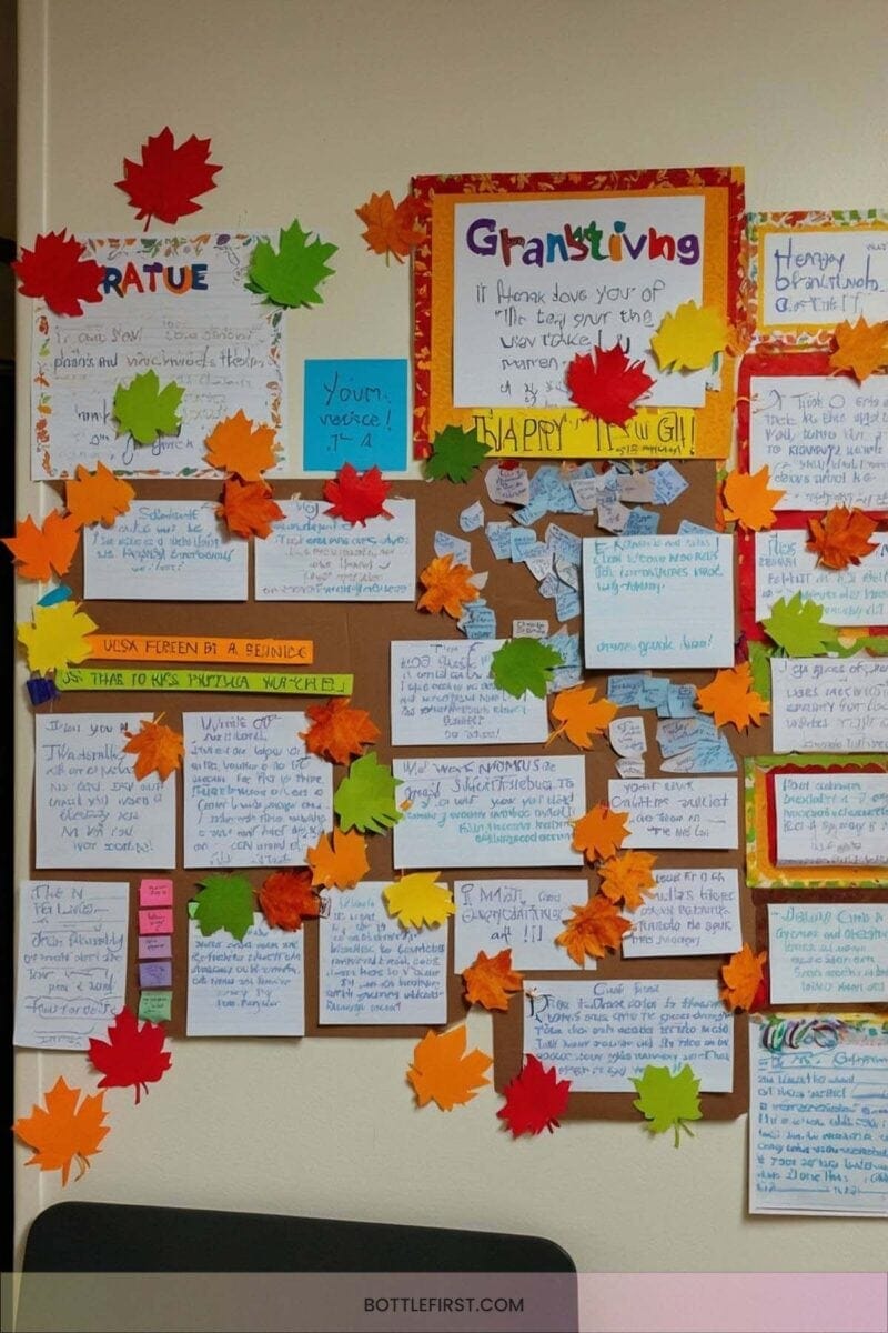 8. Gratitude Wall Display 2