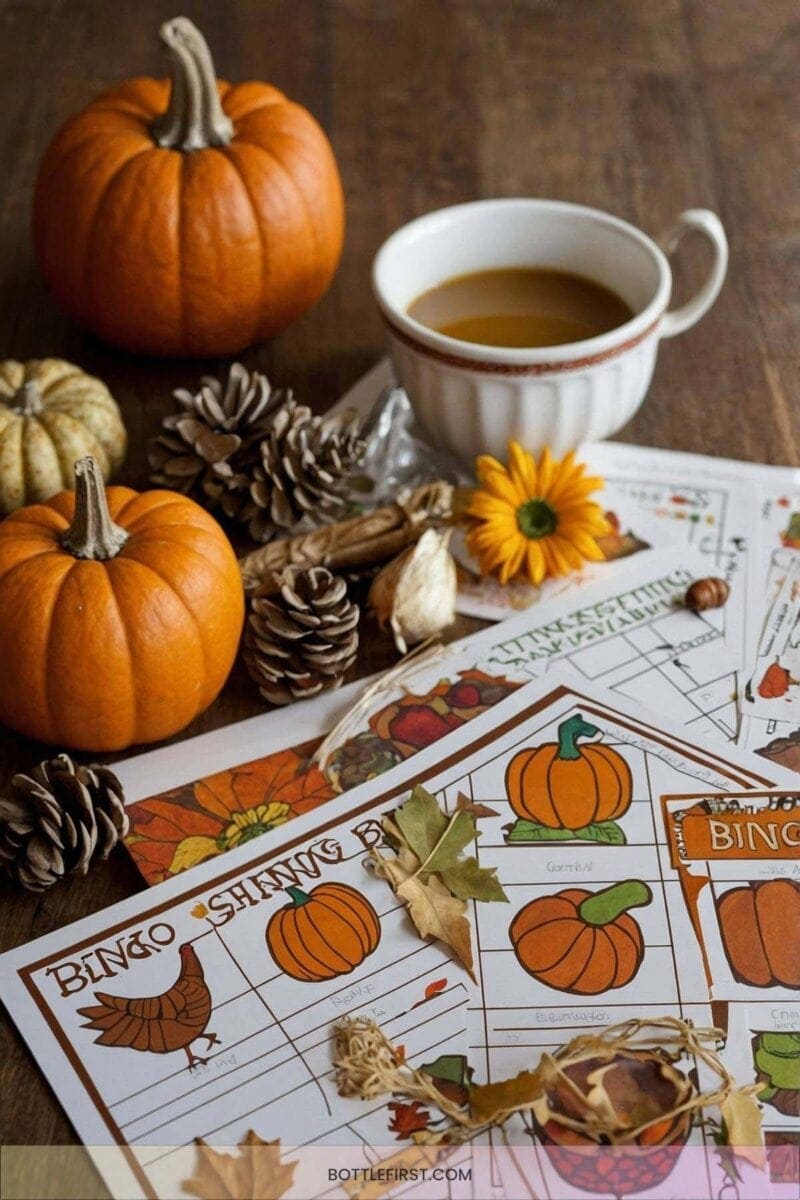 8. Thanksgiving Bingo Game 1