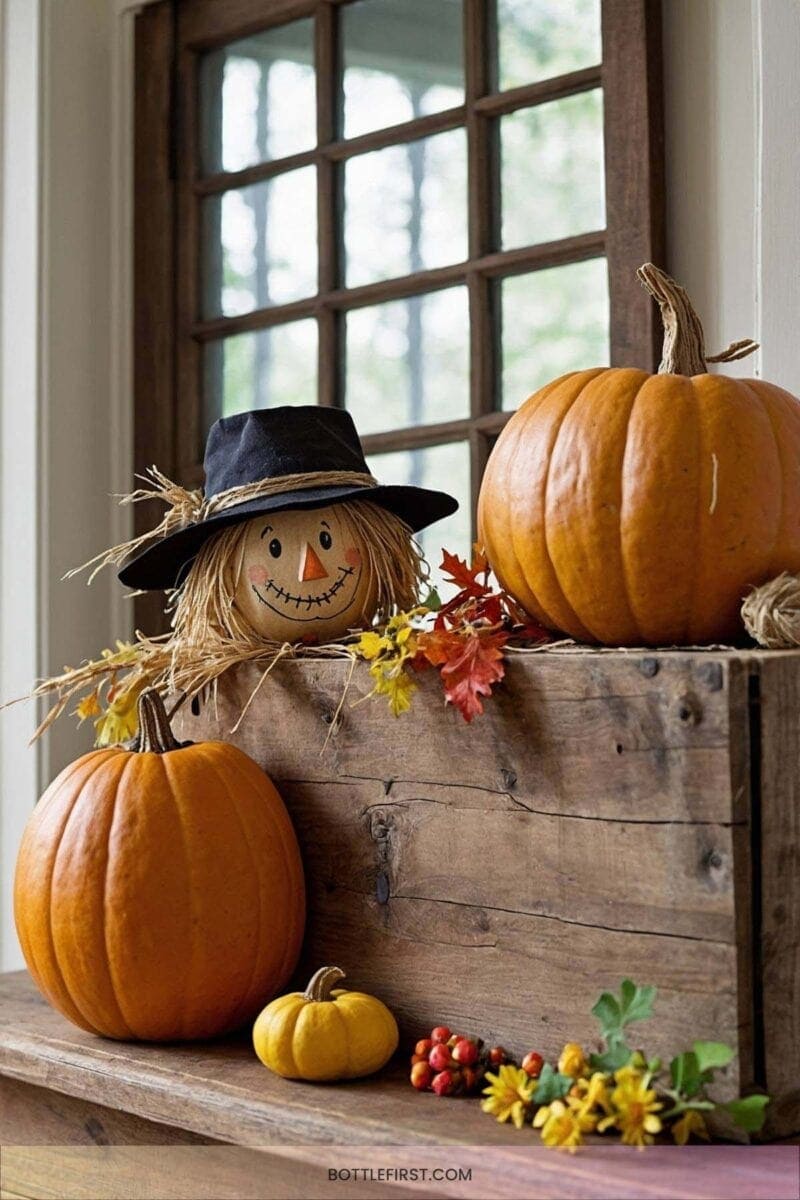9. Miniature Scarecrow Decor 2