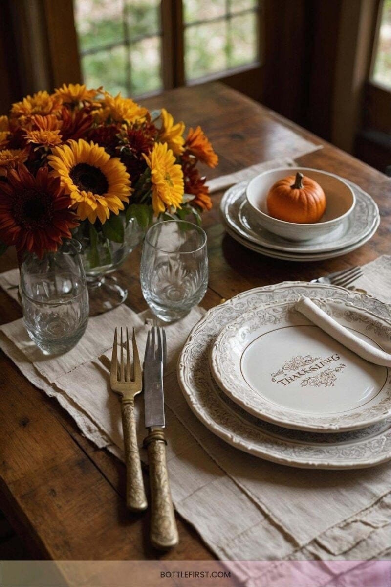 thanksgiving ideas decorating fall table - 17