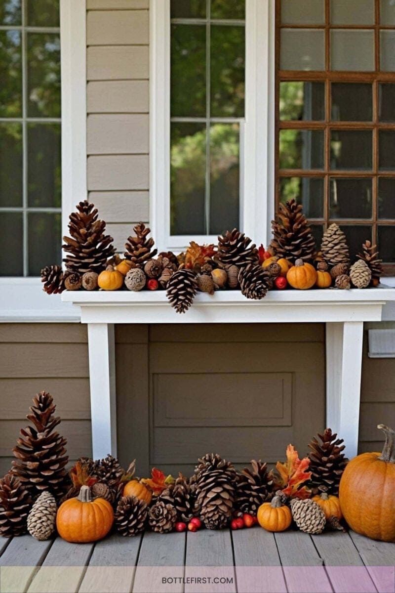 Acorn and Pinecone Decor