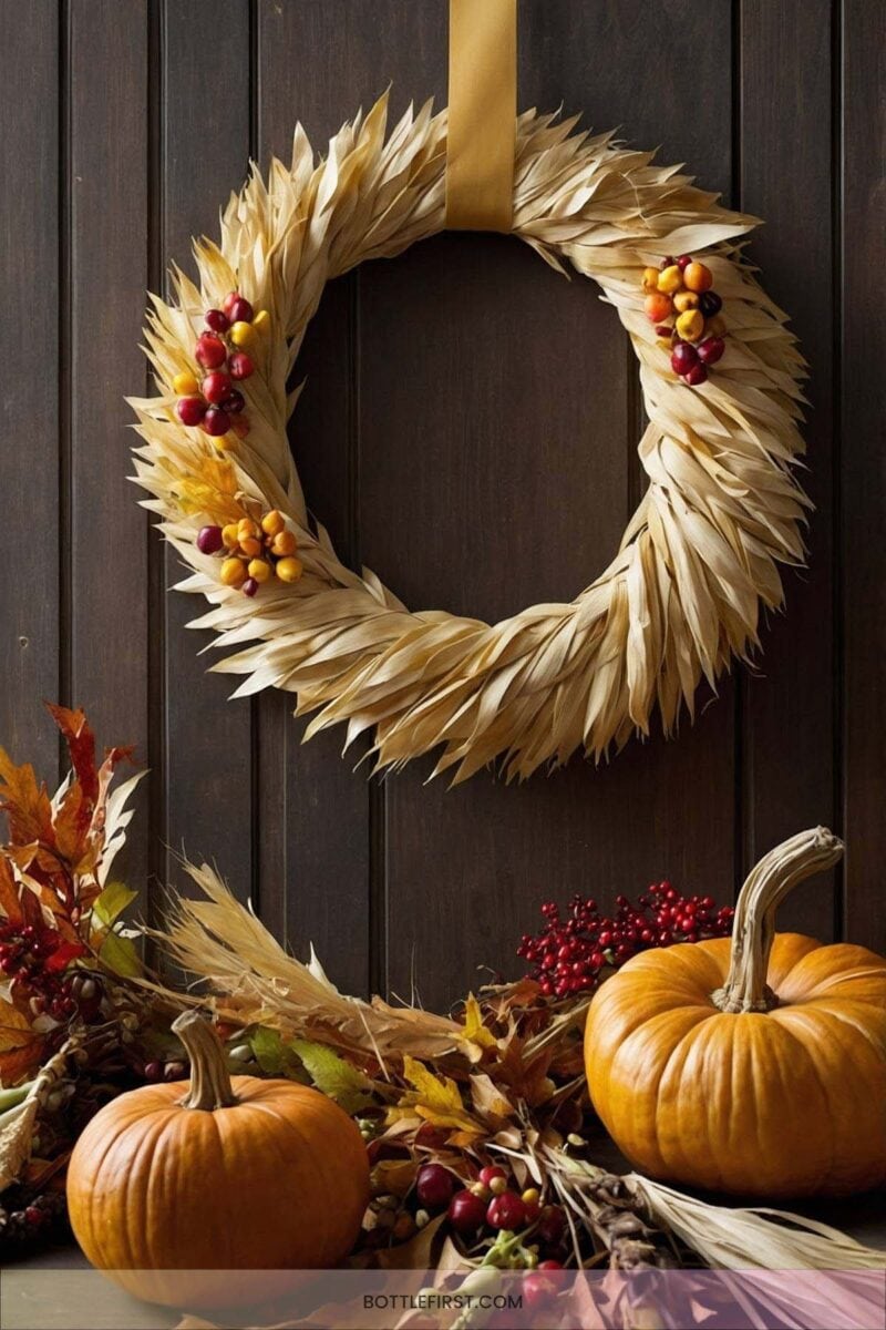 Corn Husk Wreaths