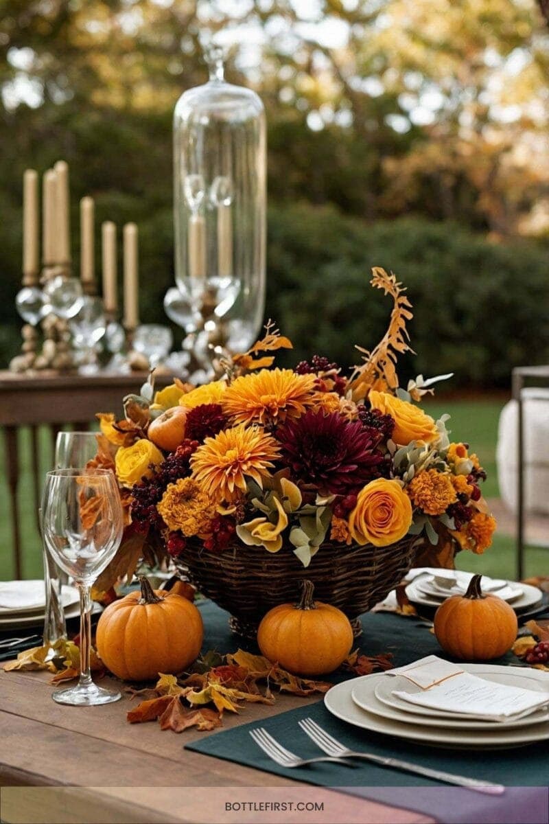 Cornucopia Centerpieces