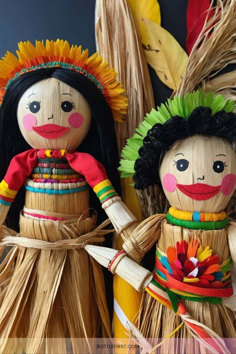 Creative Corn Husk Dolls