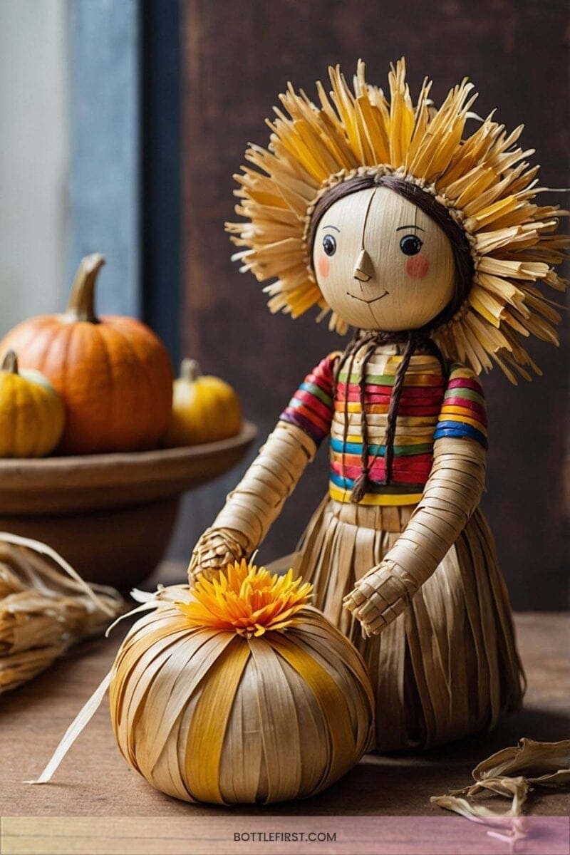Creative Corn Husk Dolls