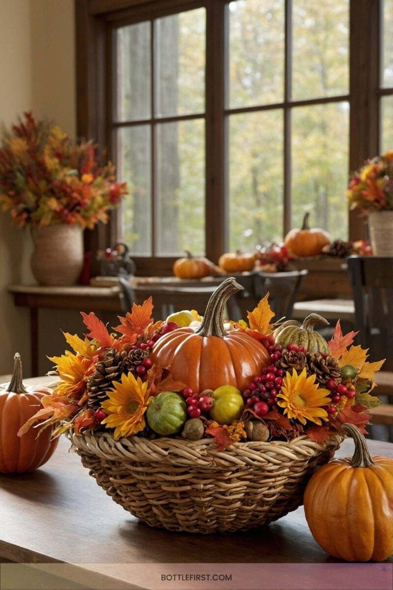 Harvest Cornucopia Displays