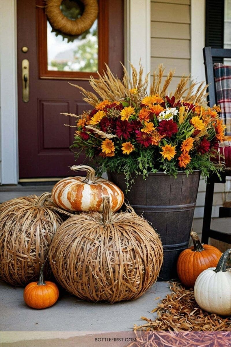 Hay Bale Seating