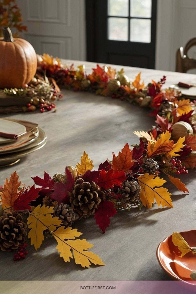 Leaf Garland Accents