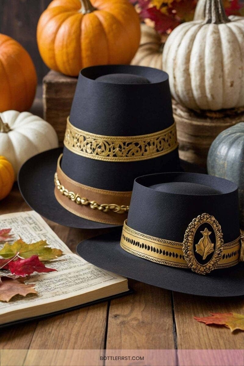 Pilgrim Hat Decorations