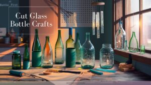 Edgy Cut Glass Bottle Crafts for Modern Industrial Decor