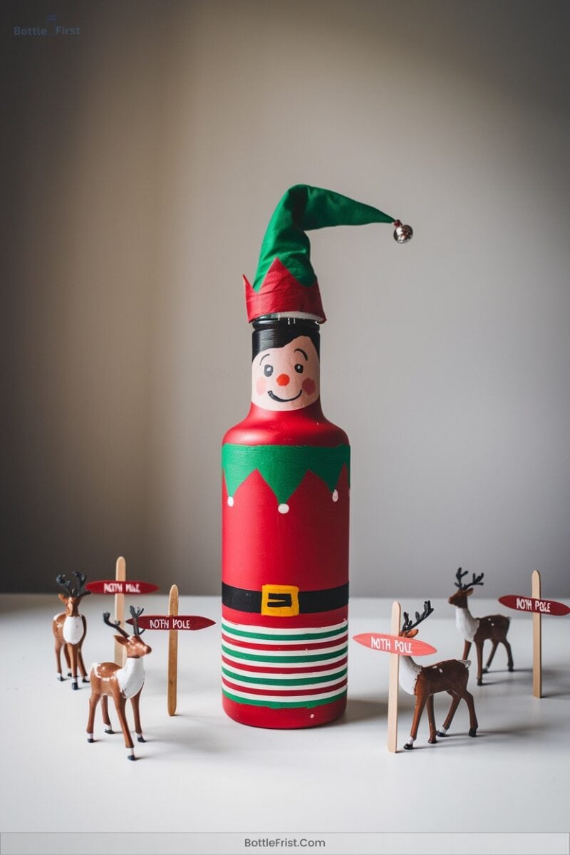 North Pole and Reindeer Themed Decor