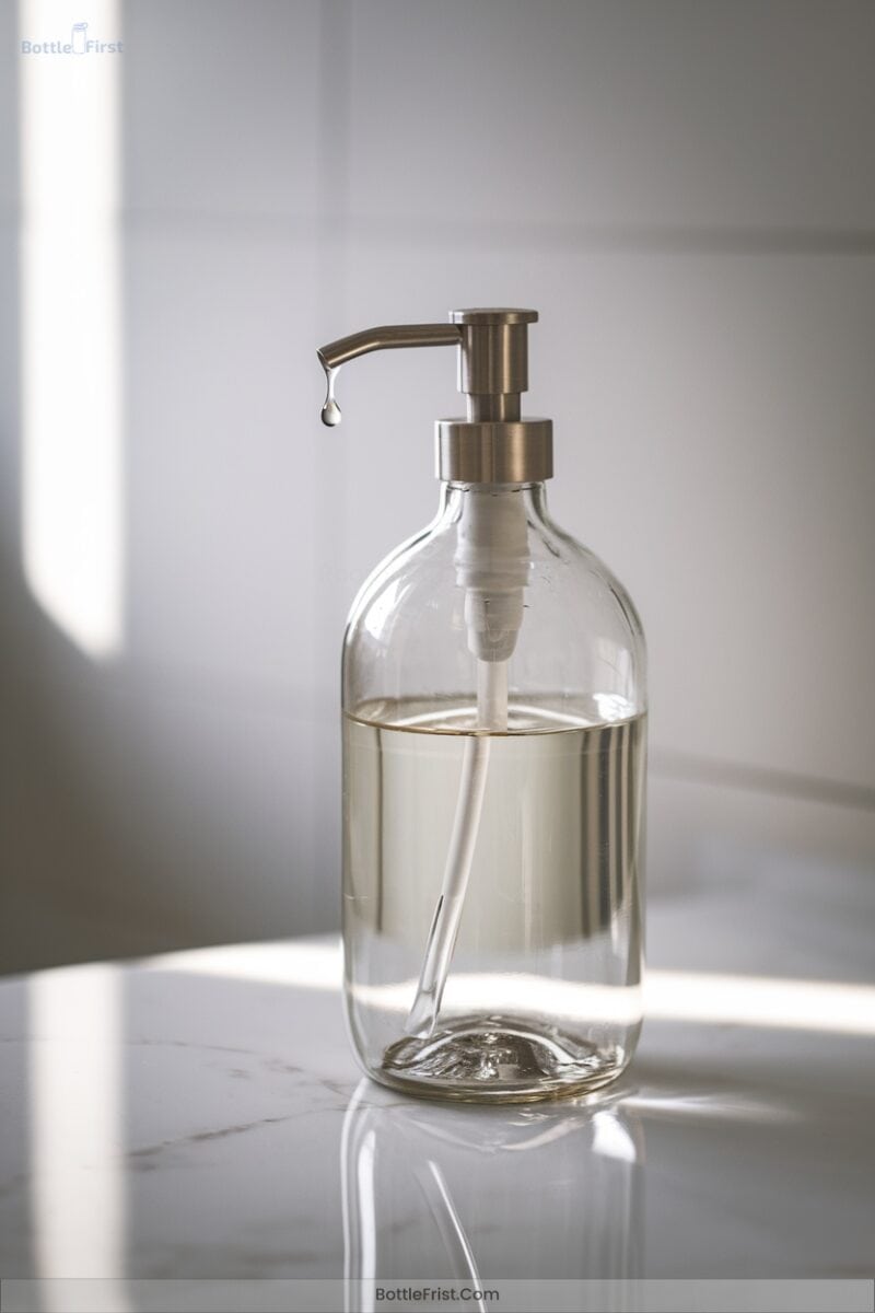 Glass Bottle Soap Dispensers