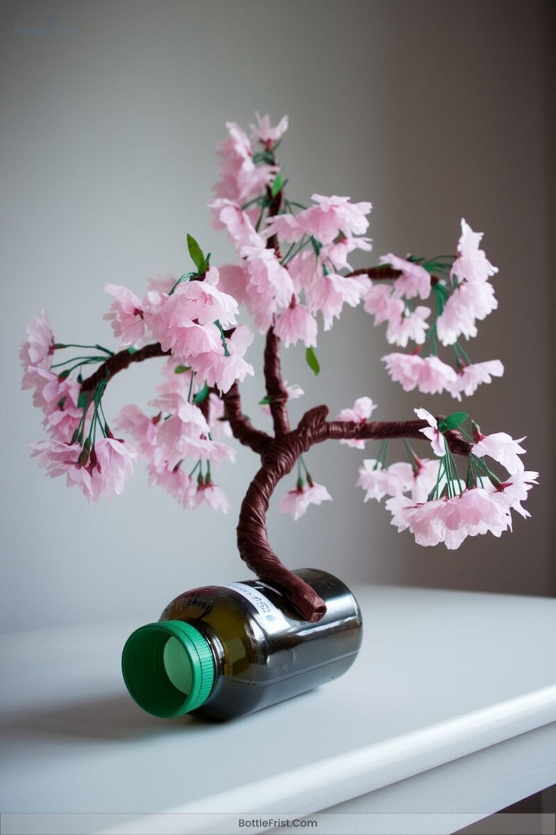 Soda Bottle Cherry Blossom Tree
