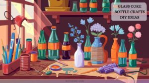Iconic Glass Coke Bottle Crafts DIY Ideas for Retro Inspired Decor