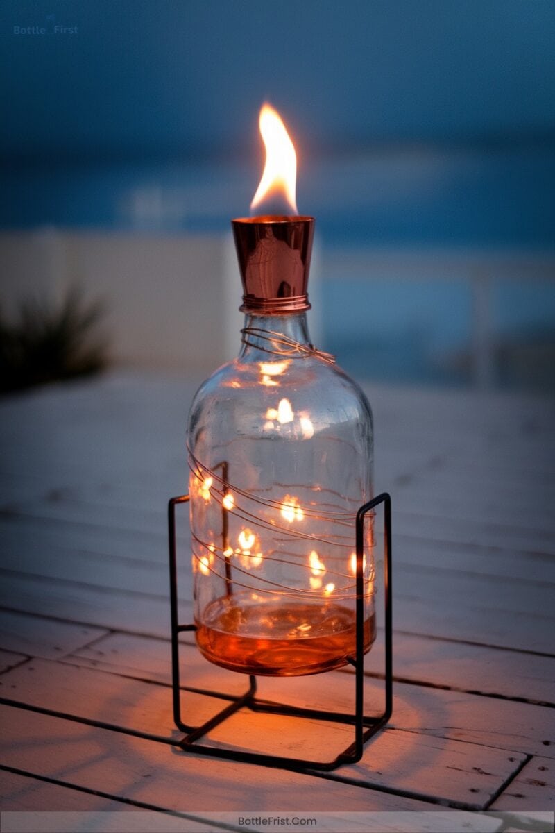 Bottle Tiki Torches
