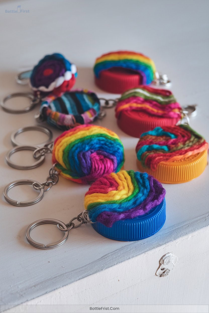 13 Creative Plastic Bottle Lid Crafts To Reduce Waste