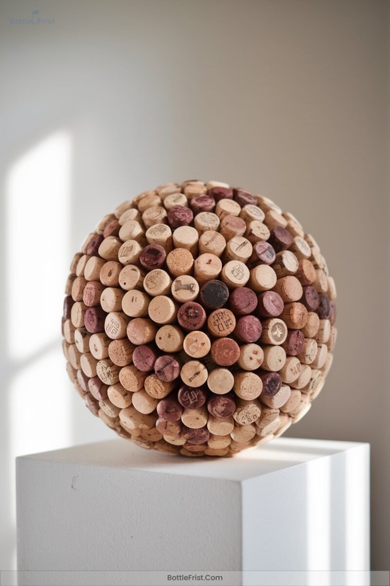 Quirky Cork Ball Decor