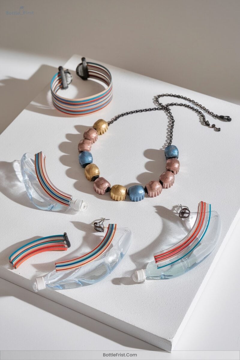 Fashion Accessories From Bottle Materials