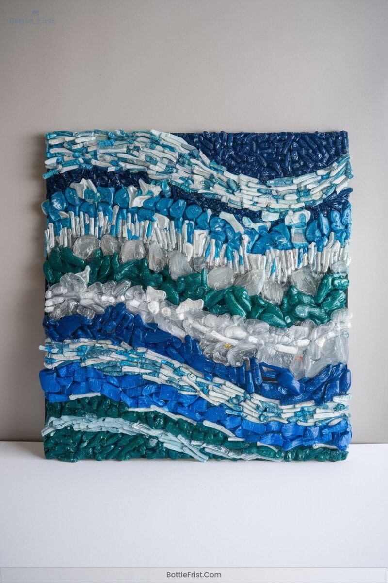 Texture Collage Canvases