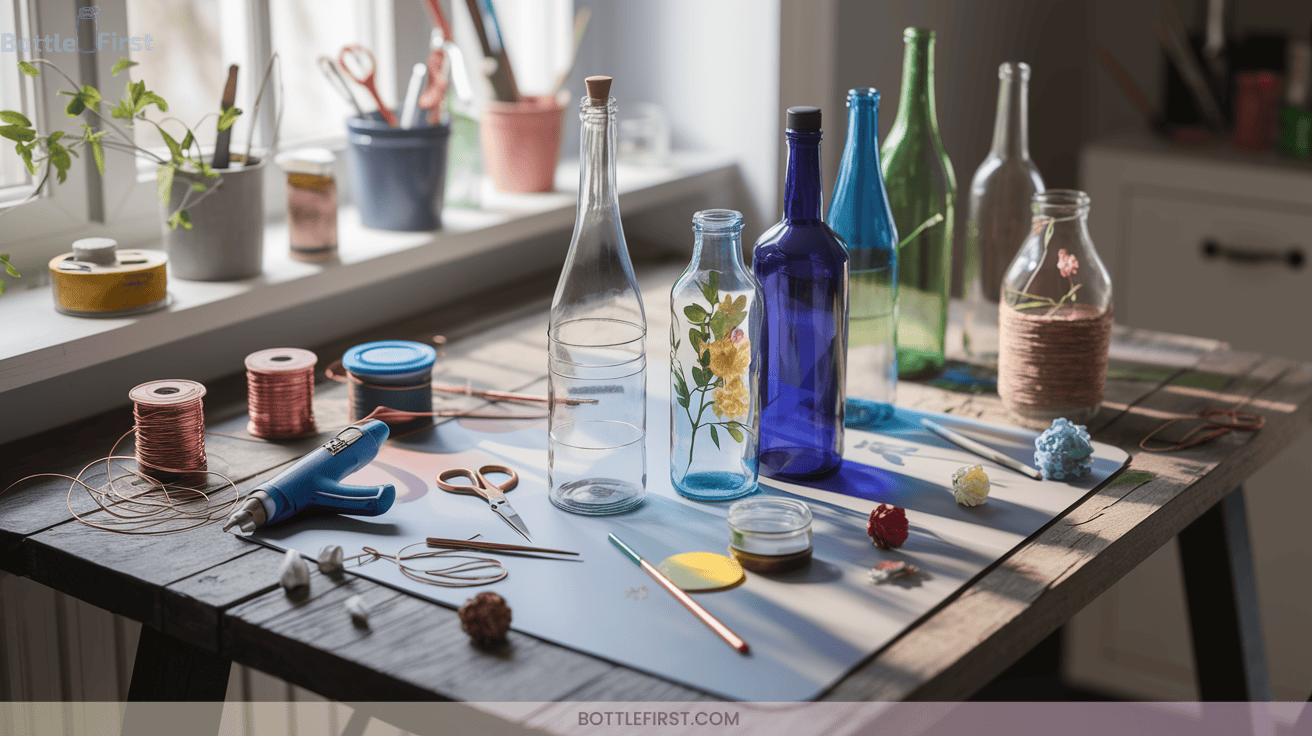 Creative Glass Bottle Crafts Ideas to Transform Your Home Decor