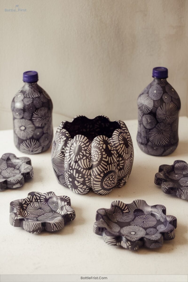 Decoupage Tabletop Decorations