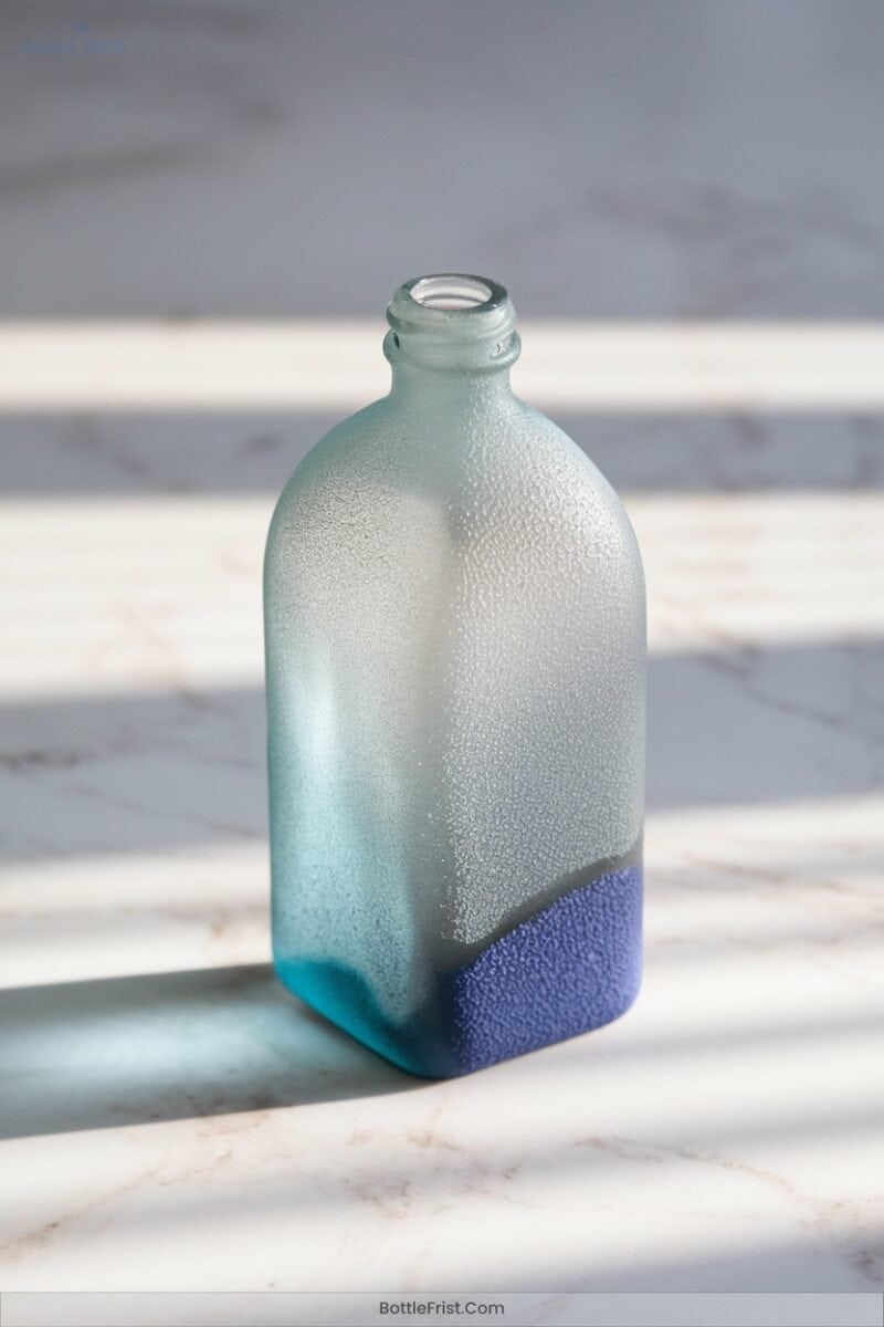 Sea Glass Bottle Transformation