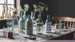DIY Glass Bottle Crafts for Stunning Home Decor Makeovers