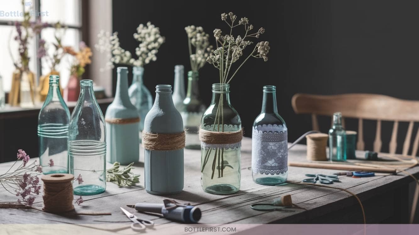 DIY Glass Bottle Crafts for Stunning Home Decor Makeovers
