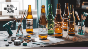 Crafty Glass Beer Bottle DIYs for Man Cave or Patio Upgrades