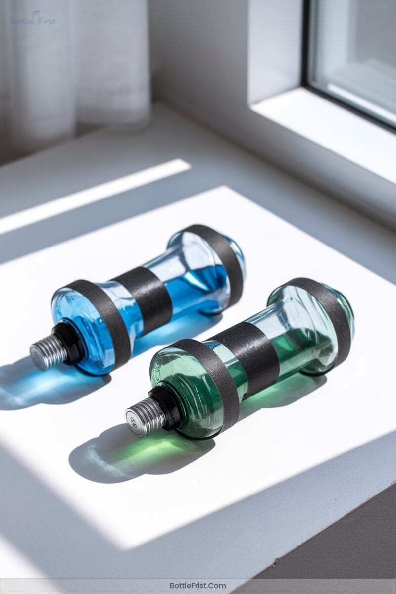 Temporary Dumbbells for Workouts