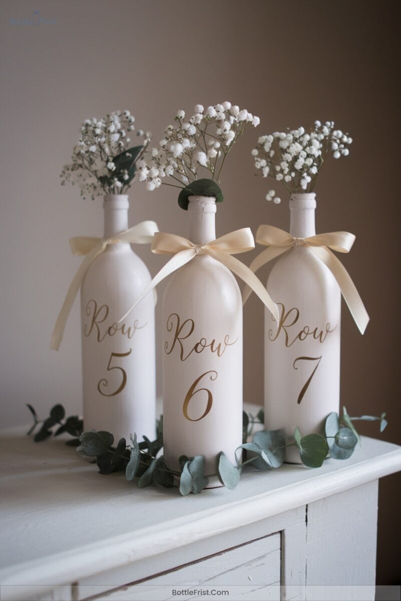 Aisle Marker Wine Bottles