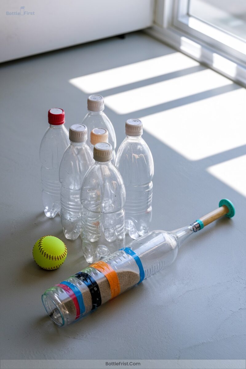 Homemade Softball Set