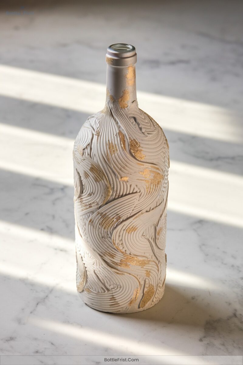 Textured Finishes for Unique Bottles