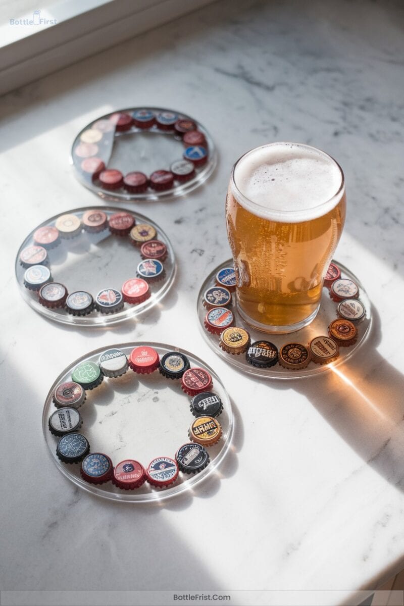 Artistic Resin Coasters