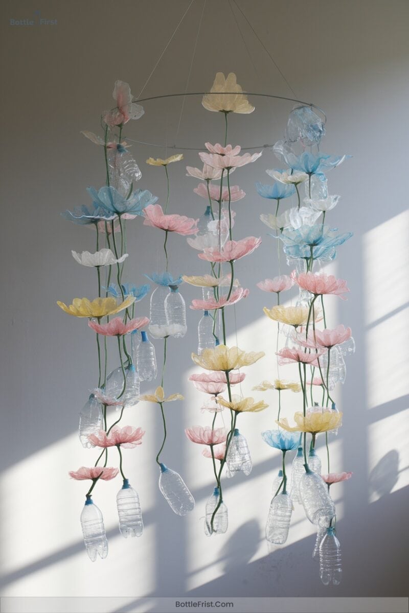 Cascading Floral Mobiles
